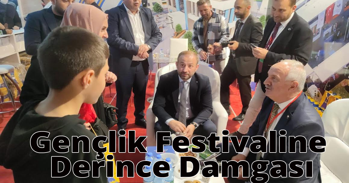 Gençlik Festivaline Derince Damgası