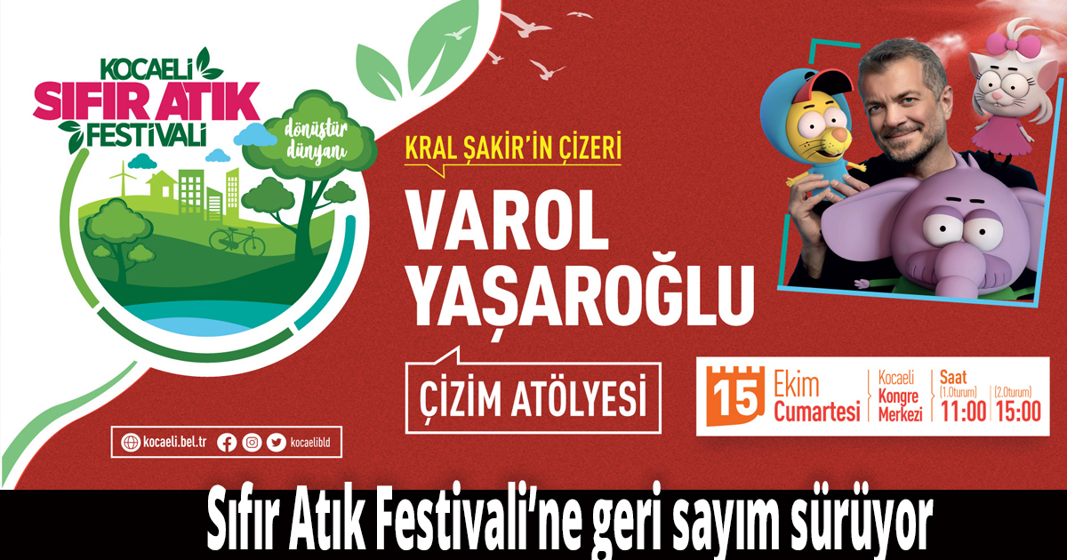Sıfır Atık Festivali’ne geri sayım sürüyor