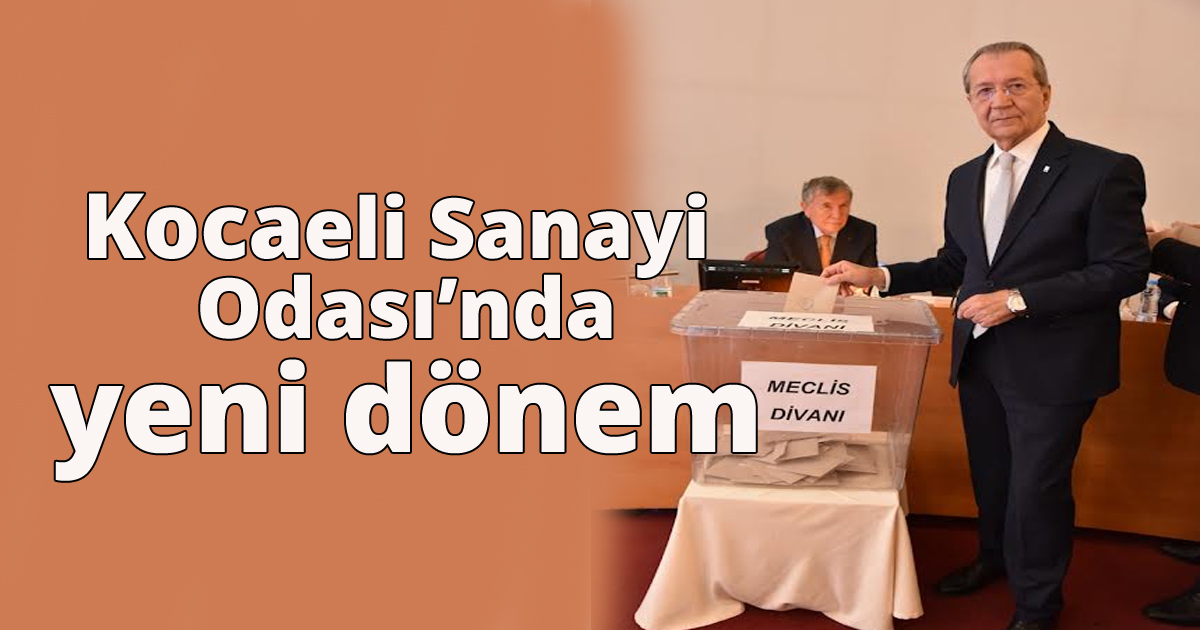 Kocaeli Sanayi Odası’nda yeni dönem 
