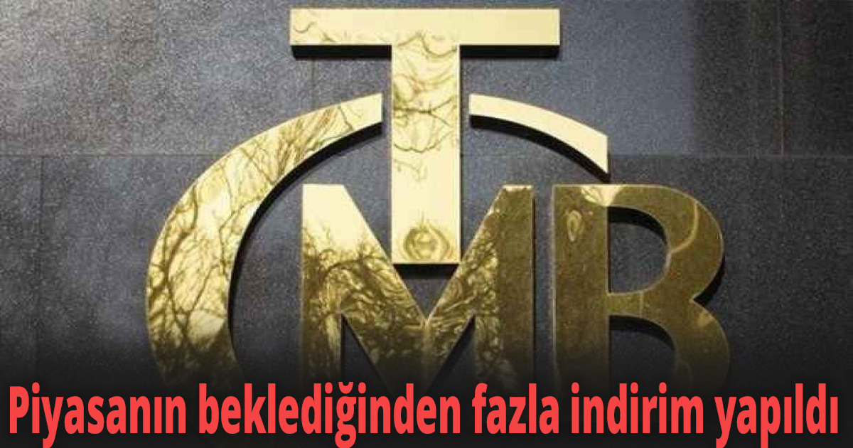 Merkez Bankası faiz kararını verdi!