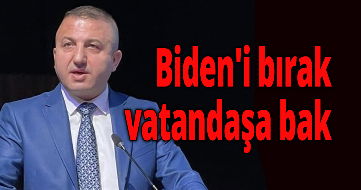 Biden'i bırak vatandaşa bak