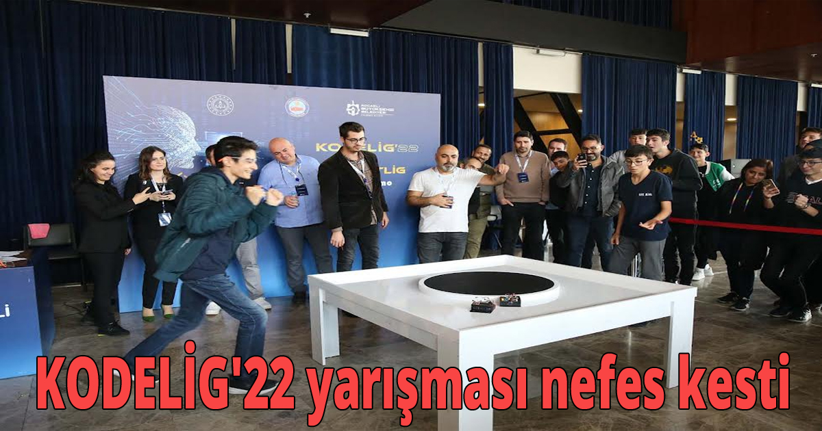 KODELİG'22 yarışması nefes kesti
