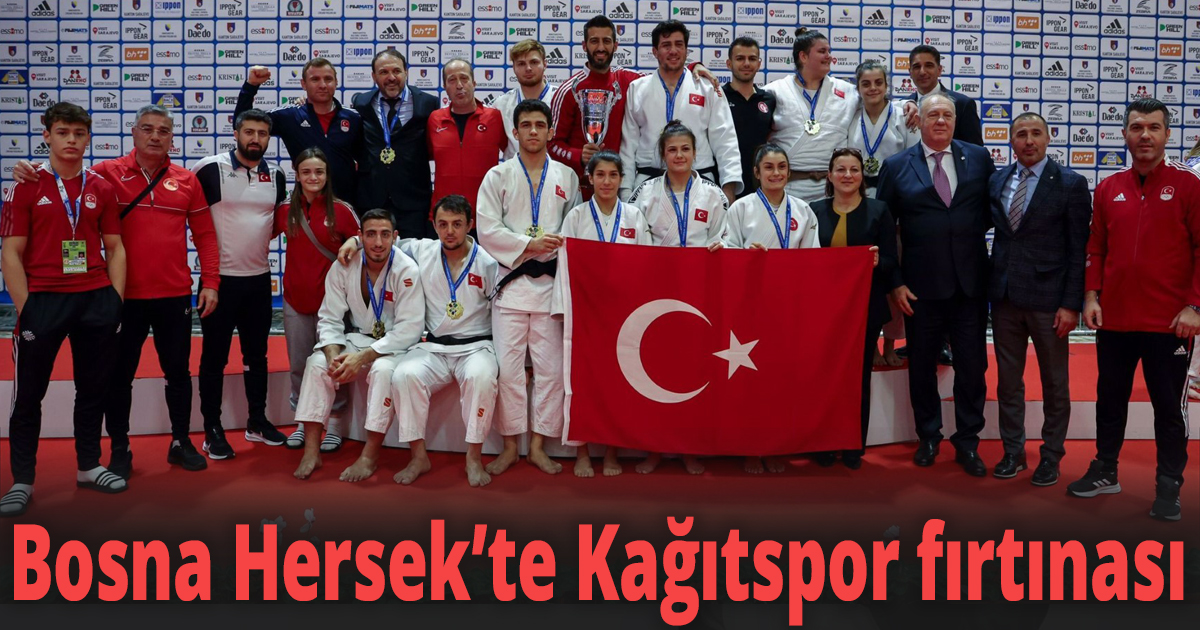Bosna Hersek’te Kağıtspor fırtınası