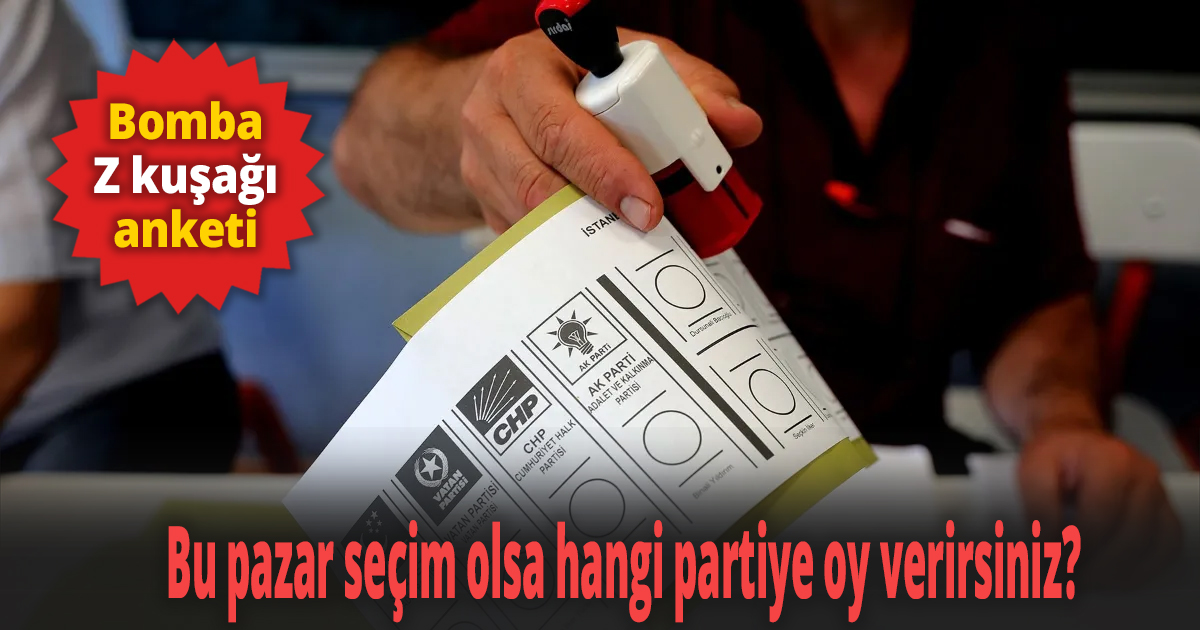 Bomba Z kuşağı anketi