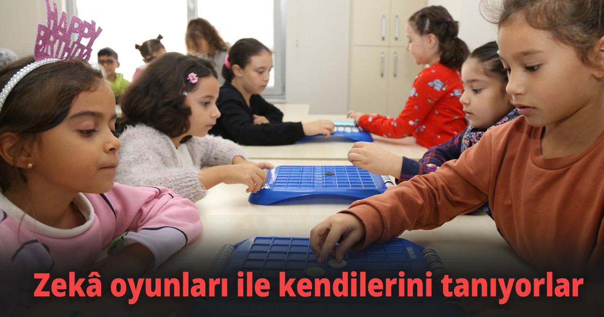 Zekâ oyunları ile kendilerini tanıyorlar