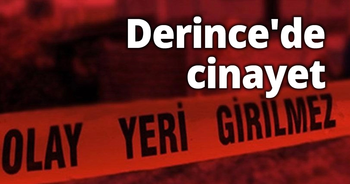Derince'de cinayet