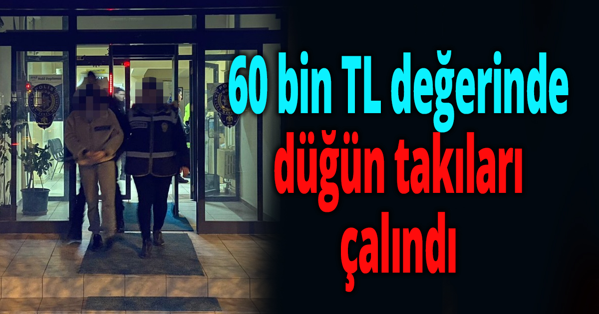 Düğün salonunda hırsızlık