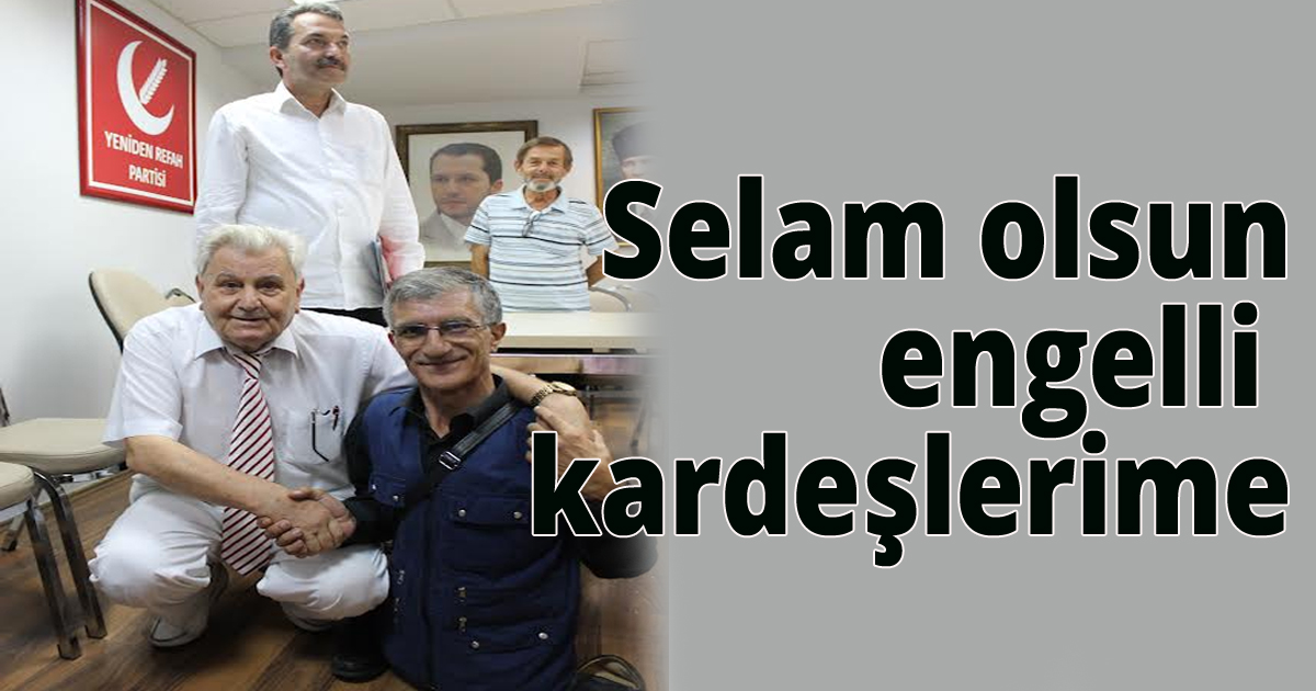 Cevdet Çepil, Engelliler gününü kutladı