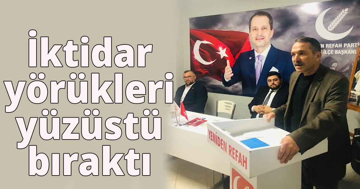 İktidar yörükleri yüzüstü bıraktı