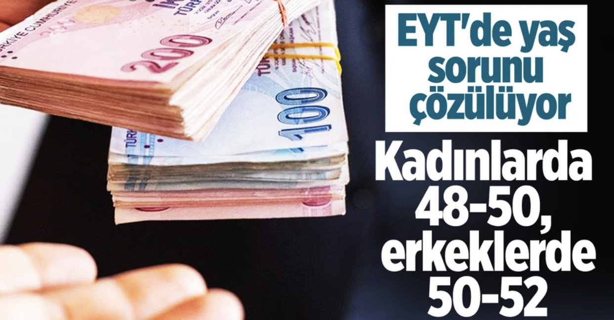 EYT'de yaş sorunu çözülüyor! 