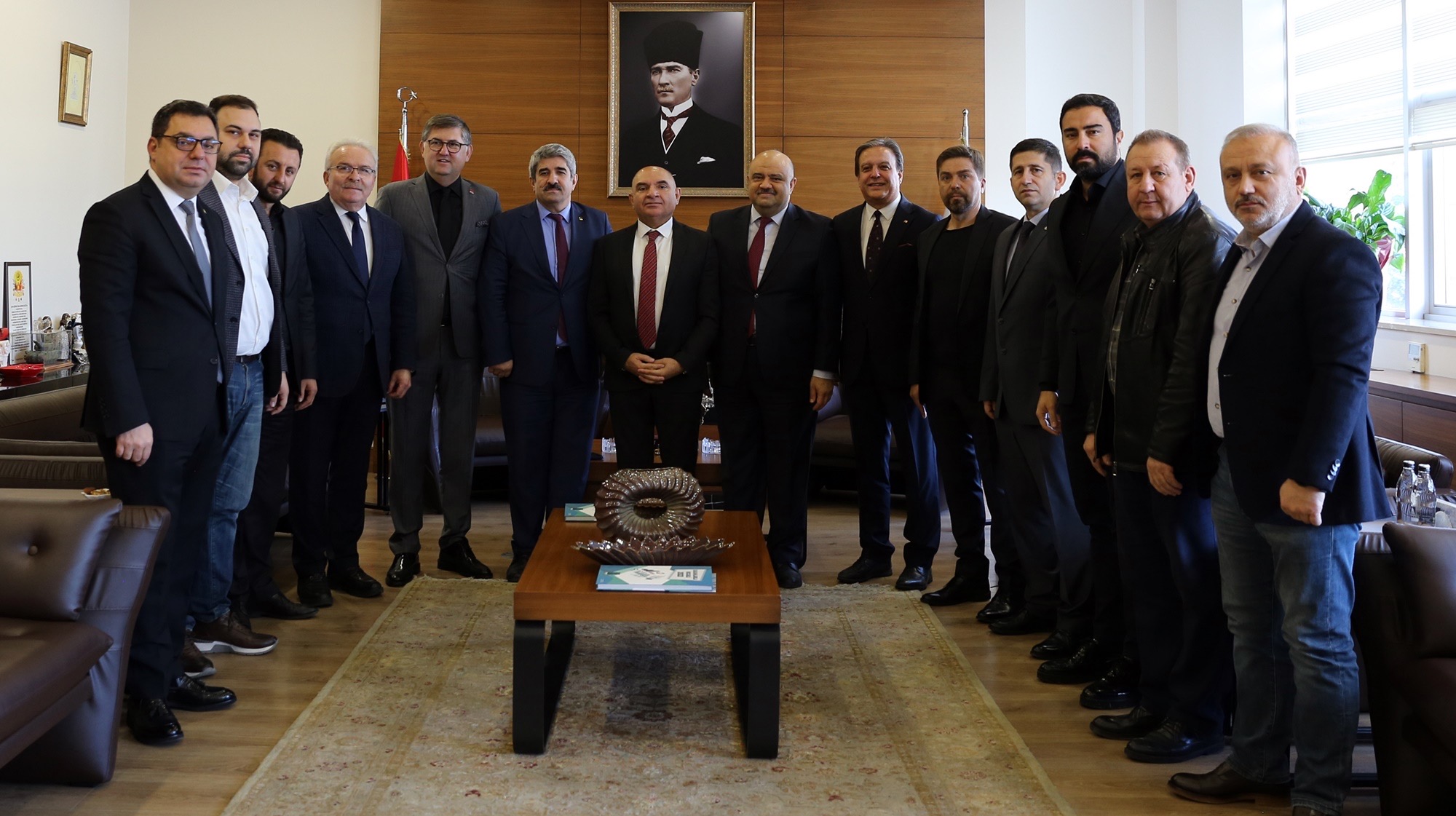 Tarhan’dan KOTO’ya ‘hayırlı olsun’ ziyareti