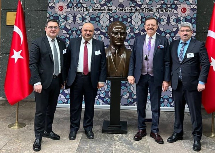 KOTO heyetinden Almanya’da önemli temaslar