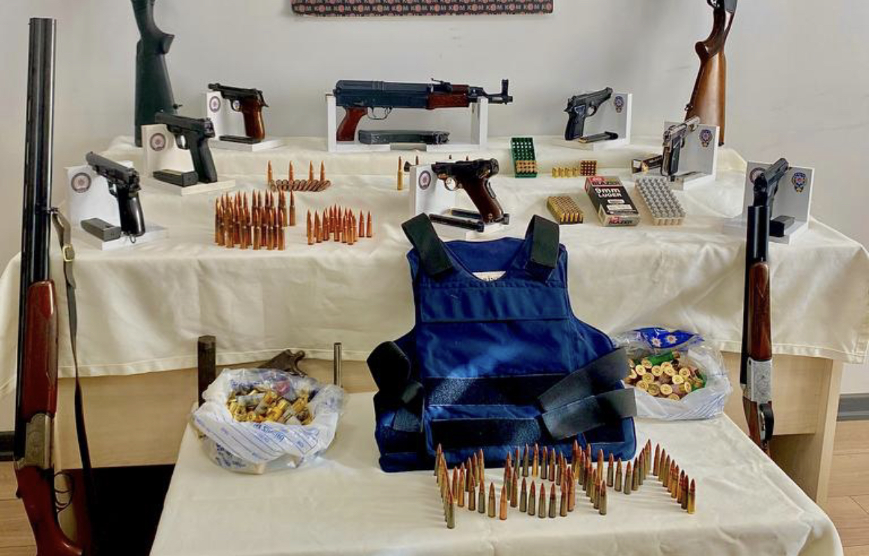 Silah kaçakçılarına darbe