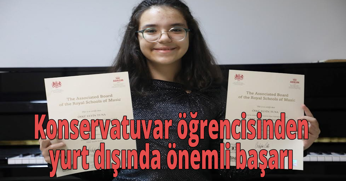 Konservatuvar öğrencisinden yurt dışında önemli başarı