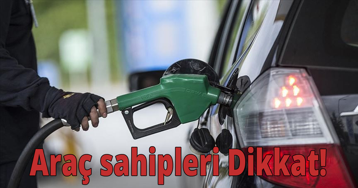Araç sahipleri dikkat!