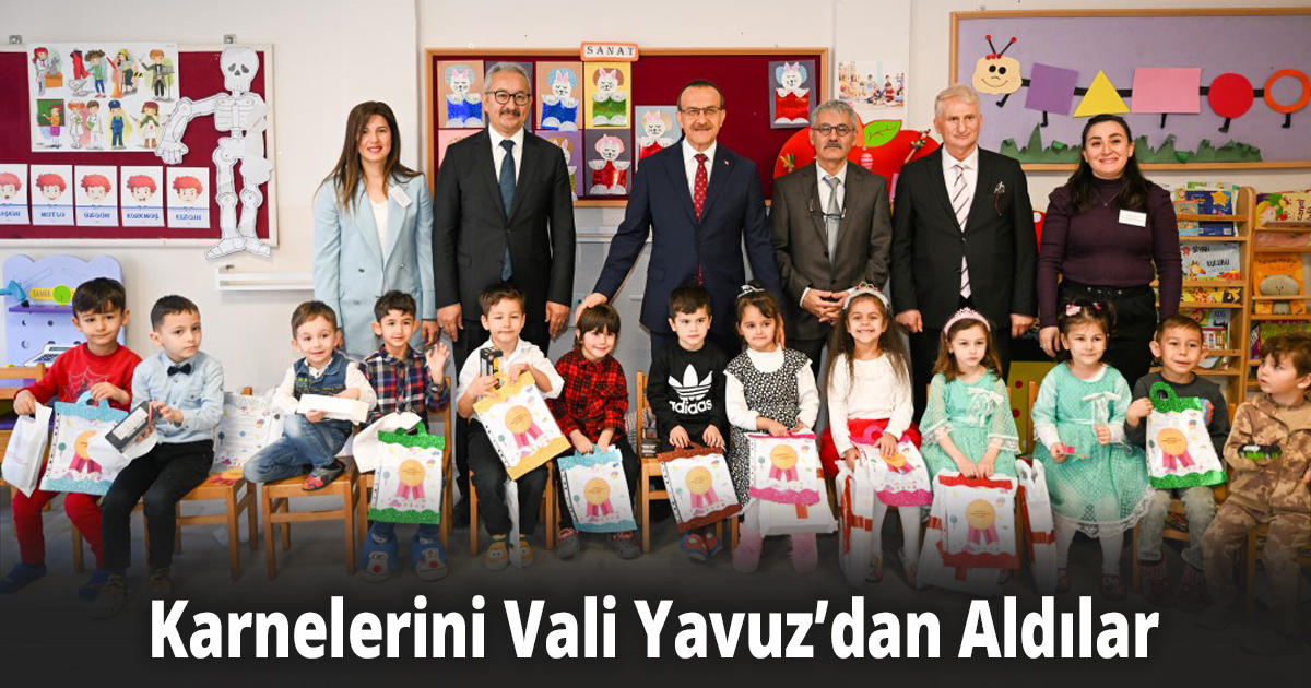 Karnelerini Vali Yavuz’dan Aldılar