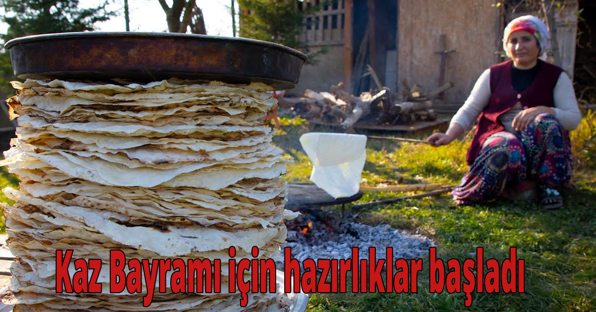  Kaz Bayramı için hazırlıklar başladı