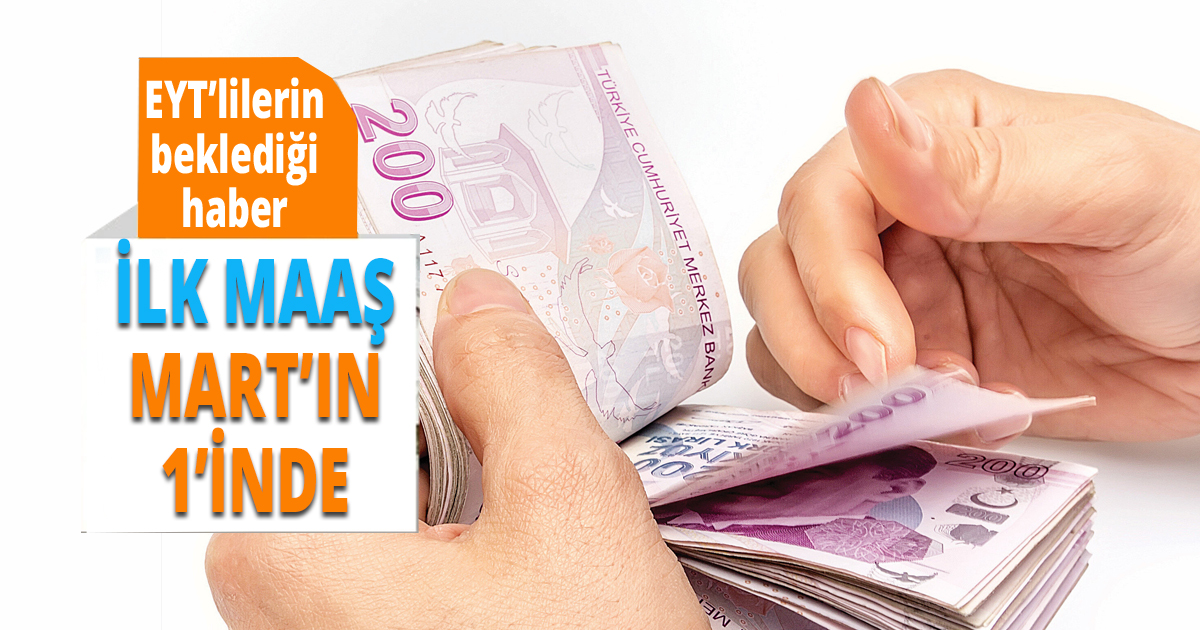 EYT'liler ilk maaşlarını 1 Mart'ta alabilecek