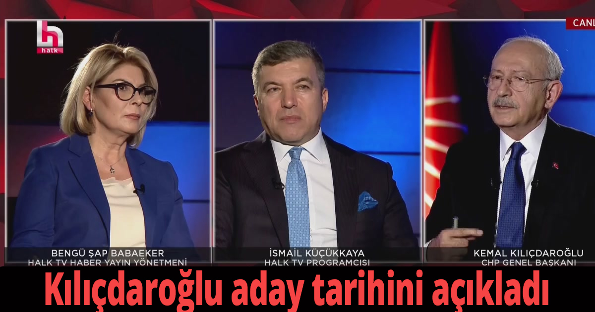 Millet ittifakı adayını açıklıyor