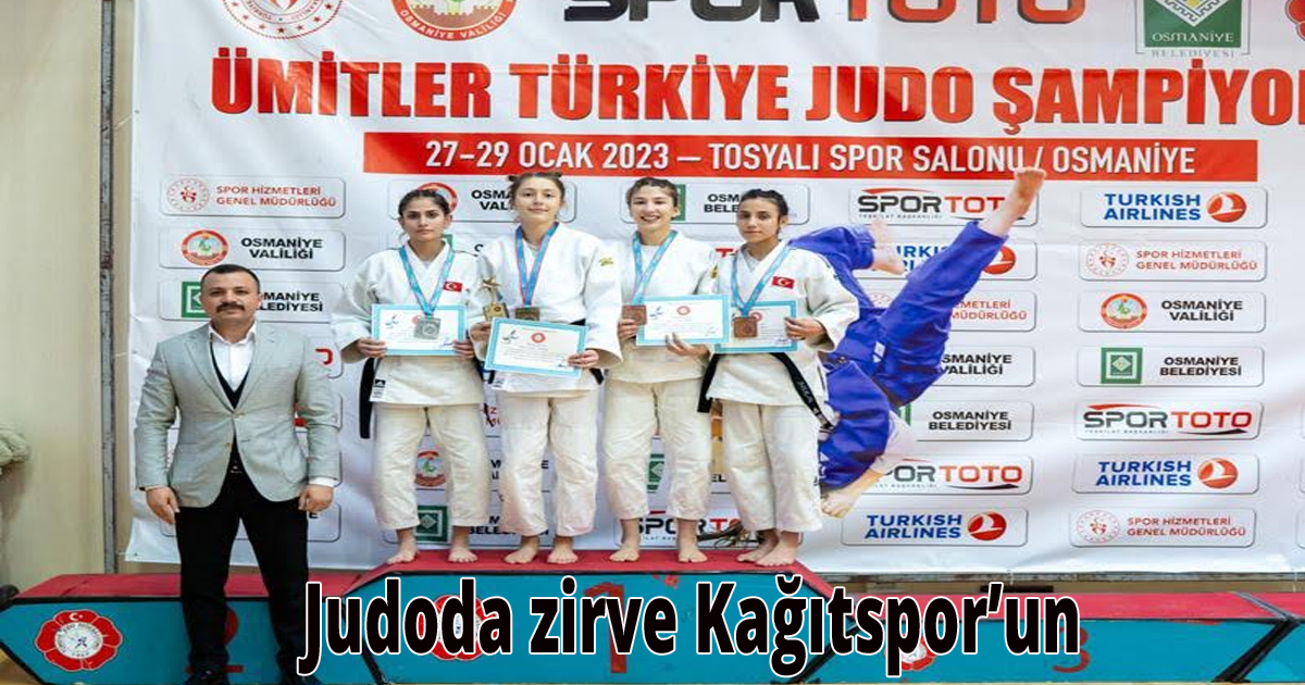 Judoda zirve Kağıtspor’un