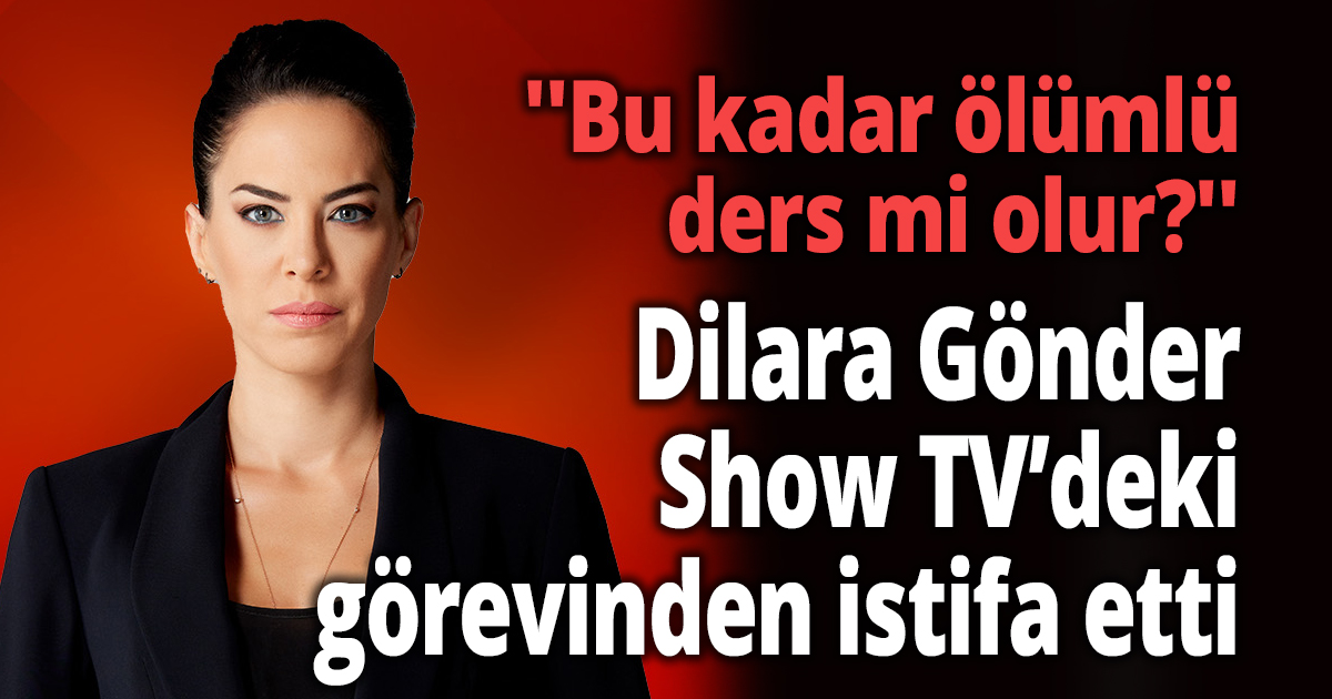 ''Bu kadar ölümlü ders mi olur?''