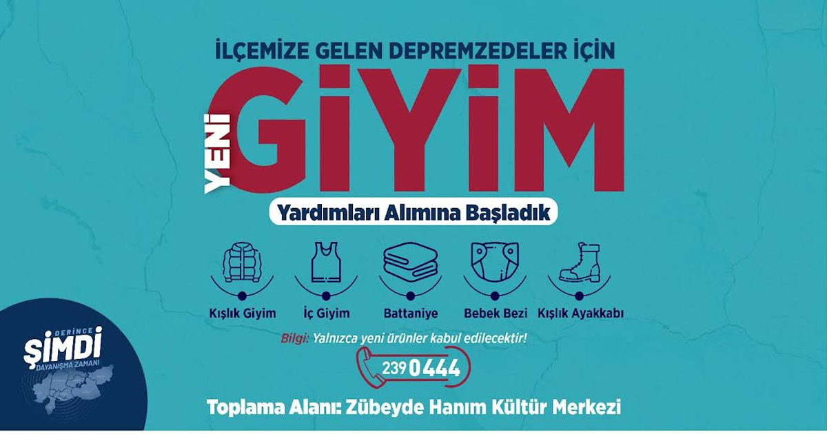 Haydi Derince şimdi dayanışma zamanı