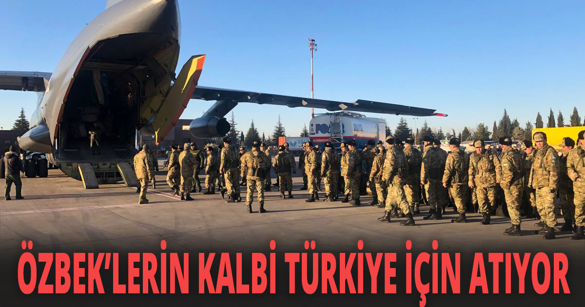 ÖZBEK’LERİN KALBİ TÜRKİYE İÇİN ATIYOR 