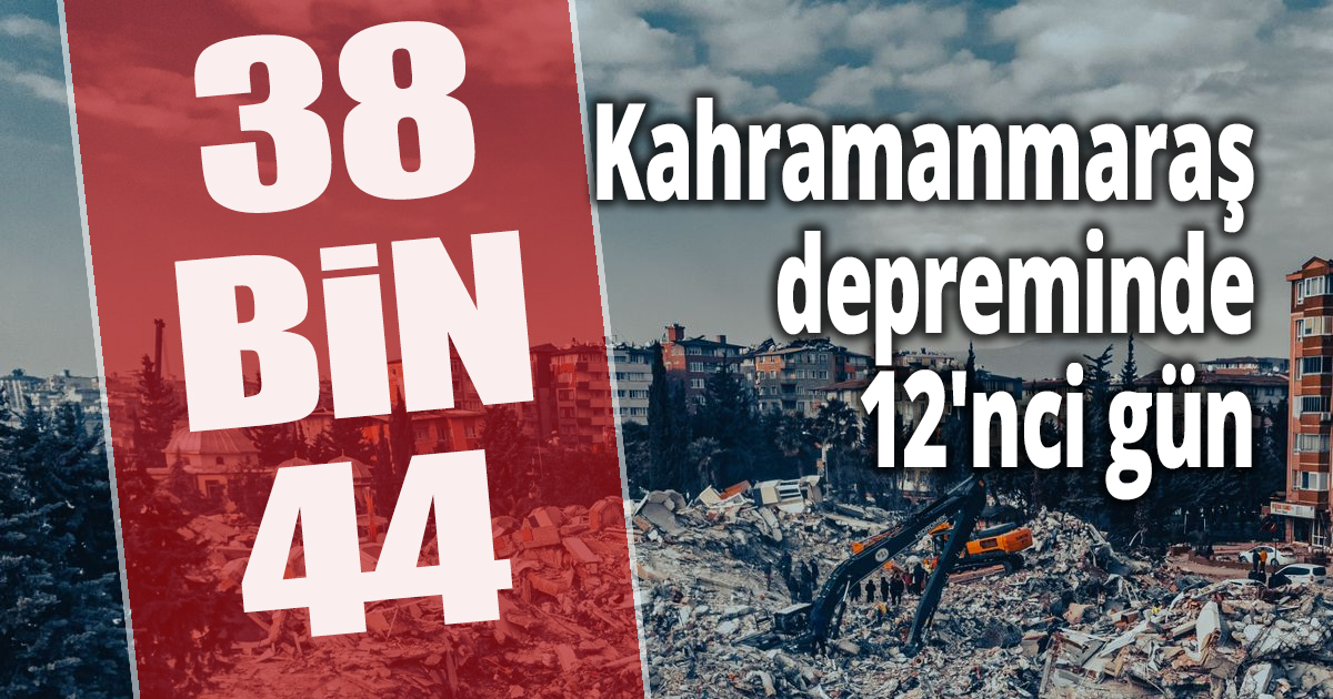 Can kaybı 38 bini geçti