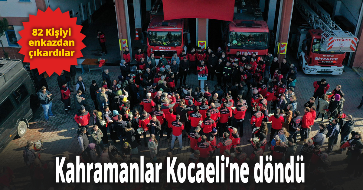 82 Kişiyi enkazdan çıkardılar