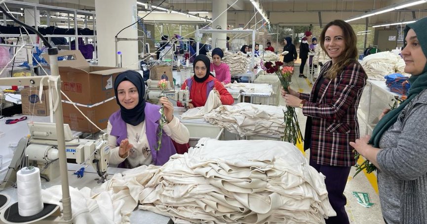 Bizimköy’ün üreten kadınları unutulmadı