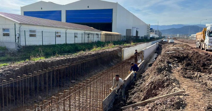 Ford Otosan ile Serbest Bölge arasına yeni yan yol