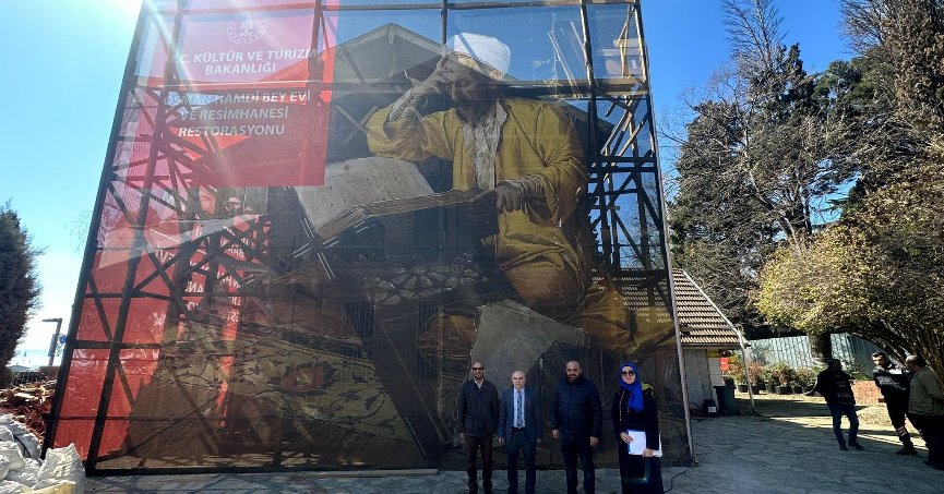 OSMAN HAMDİ BEY MÜZESİ'NDE RESTORASYON HIZLA DEVAM EDİYOR 