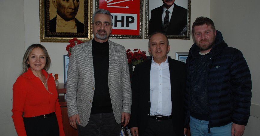 Kesemenli, CHP Derince İlçe Başkanı Bilgin’i Ziyaret Etti 