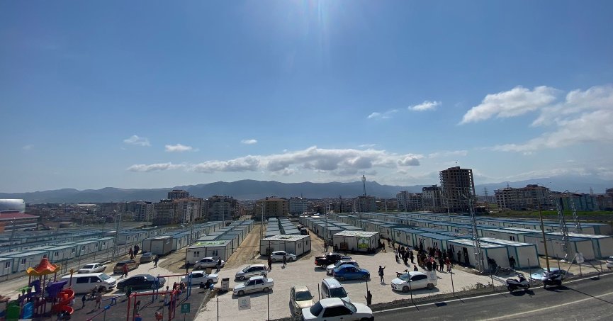 Büyükşehir'in Defne'deki Konteyner Kentine vatandaşlar taşınmaya başladı