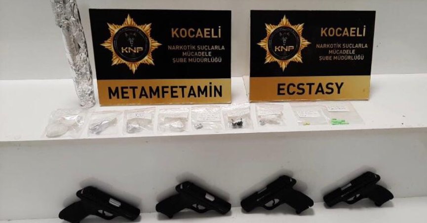 Narkotik polisi 3 ilçede operasyon yaptı