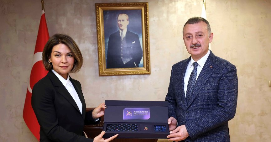 Başkan Büyükakın, Azeri Başkonsolosu’nu konuk etti