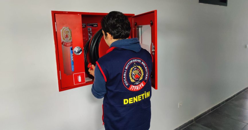 Kocaeli Şehir Hastanesinde yangın denetimi