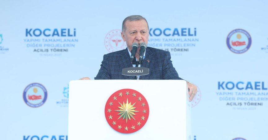 Cumhurbaşkanı Erdoğan 'Adı Koca, gönlü yüce, tabiatın ve tarihin şehri Kocaeli'