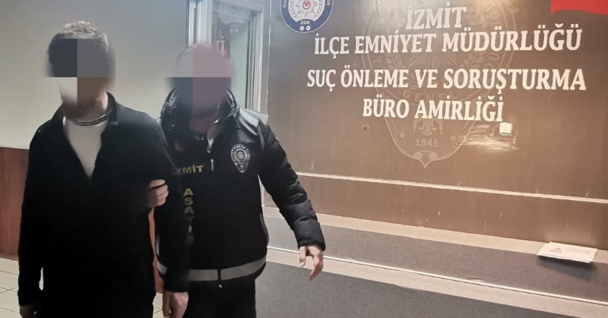 İzmit’te hırsızlık yapan şahıs tutuklandı