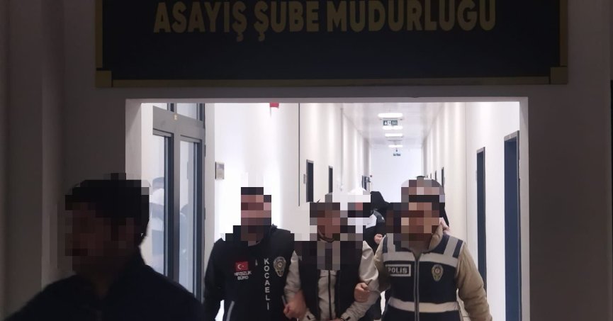 İş yerinden hırsızlık yapan 3 kişi tutuklandı