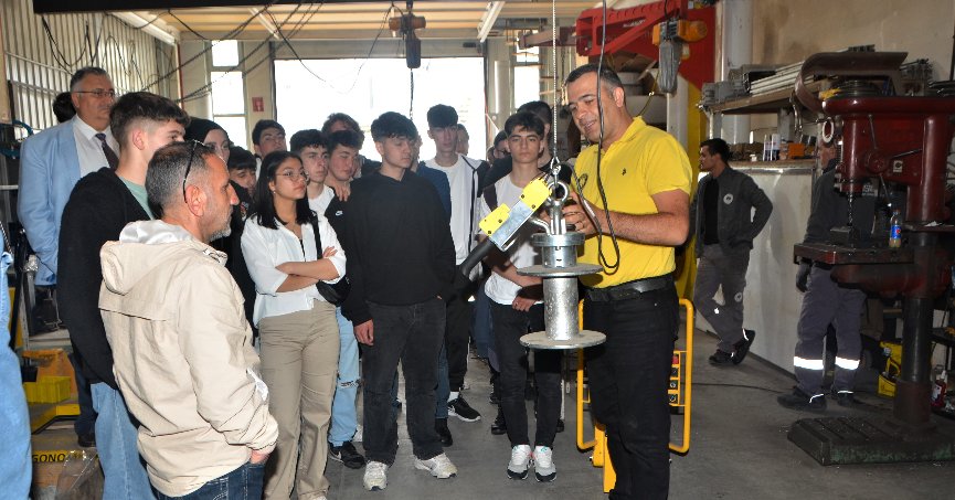 Başöğretmen MTAL öğrencileri  Bilişim Vadisine gitti