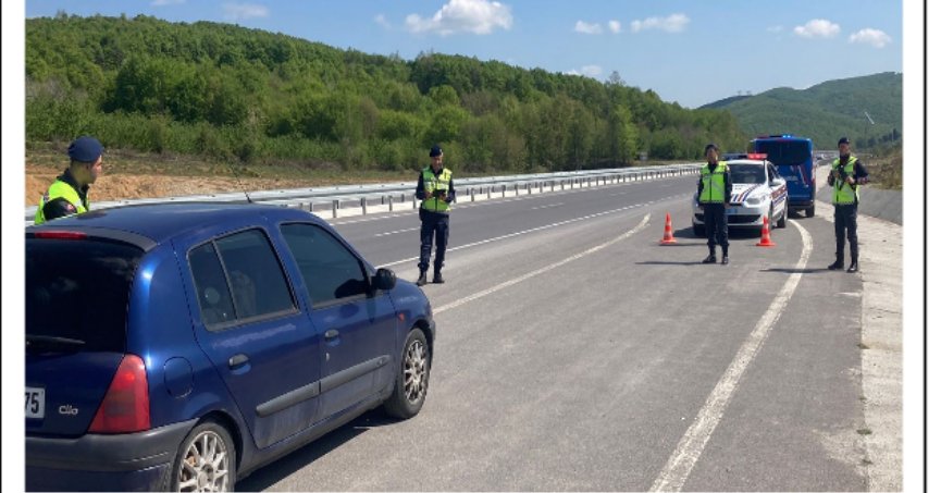 Kocaeli Jandarmadan 1 aylık trafik denetimi