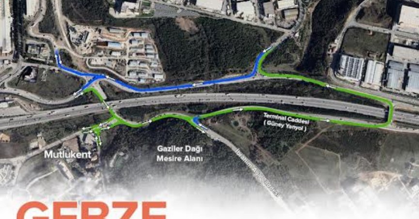 Gebze'de yön düzenlemesi