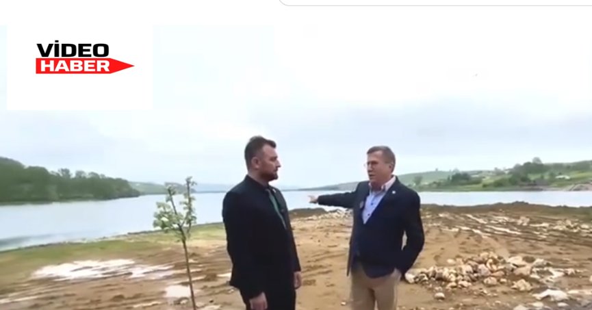 Türkkan, Tahtalı Göleti'ne dikkat çekti