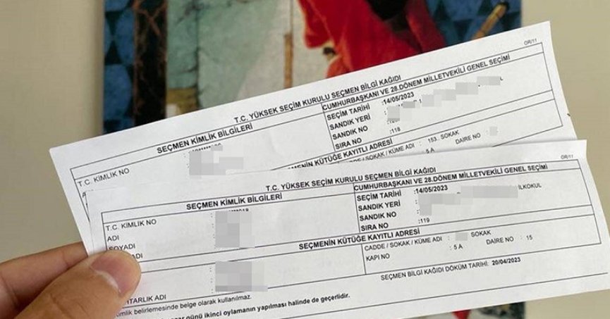 YSK'dan seçmen kağıdı kararı