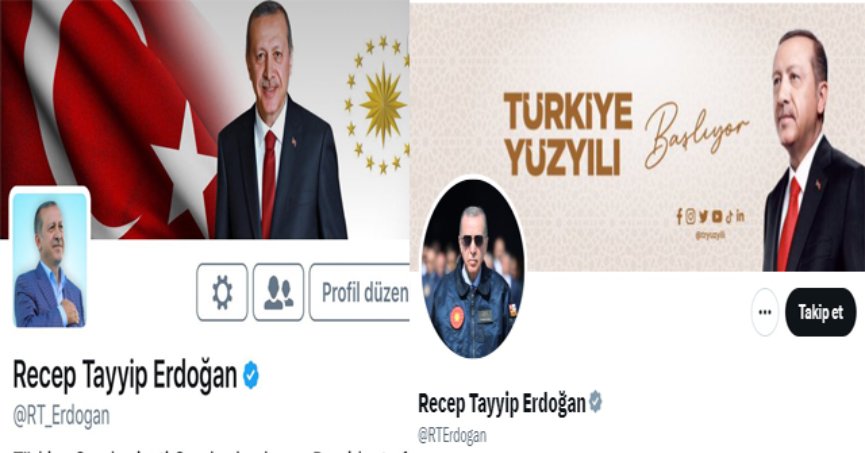 Erdoğan, Twitter hesabından ‘Cumhuriyet’i sildi