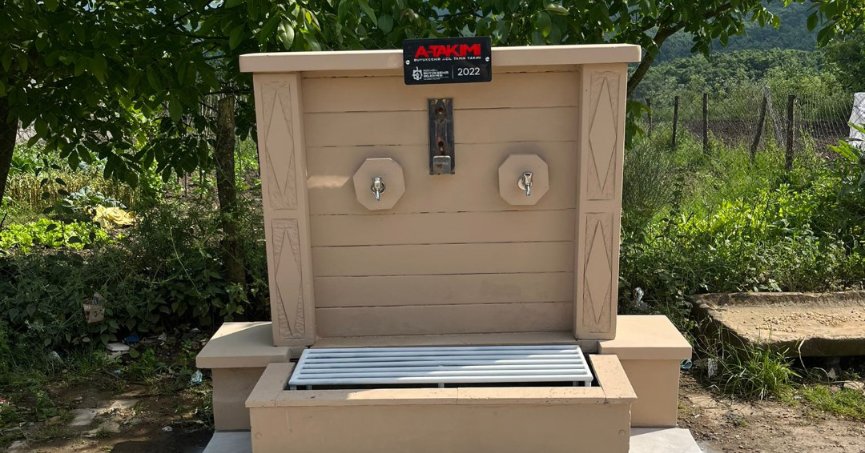 Kandıra Teksen’in lezzetli suyu ile ünlü çeşmesi yenilendi