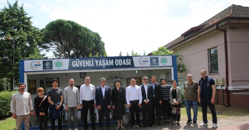 Çinli heyet, deprem çalışmaları için Kocaeli'ye geldi