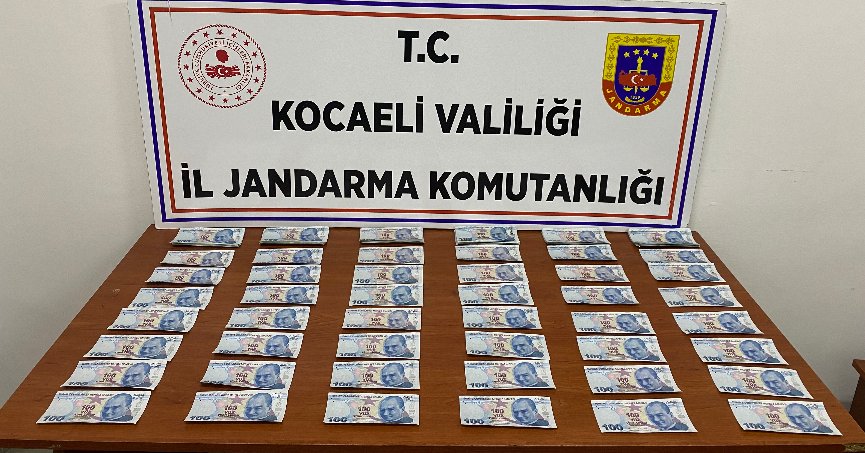 Jandarma ekipleri sahte para ele geçirdi