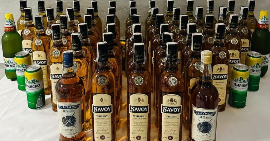 Jandarmadan kaçak içki operasyonu